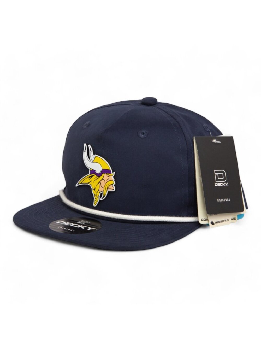 Minnesota Vikings 3D Classic Rope Hat- Navy/ White